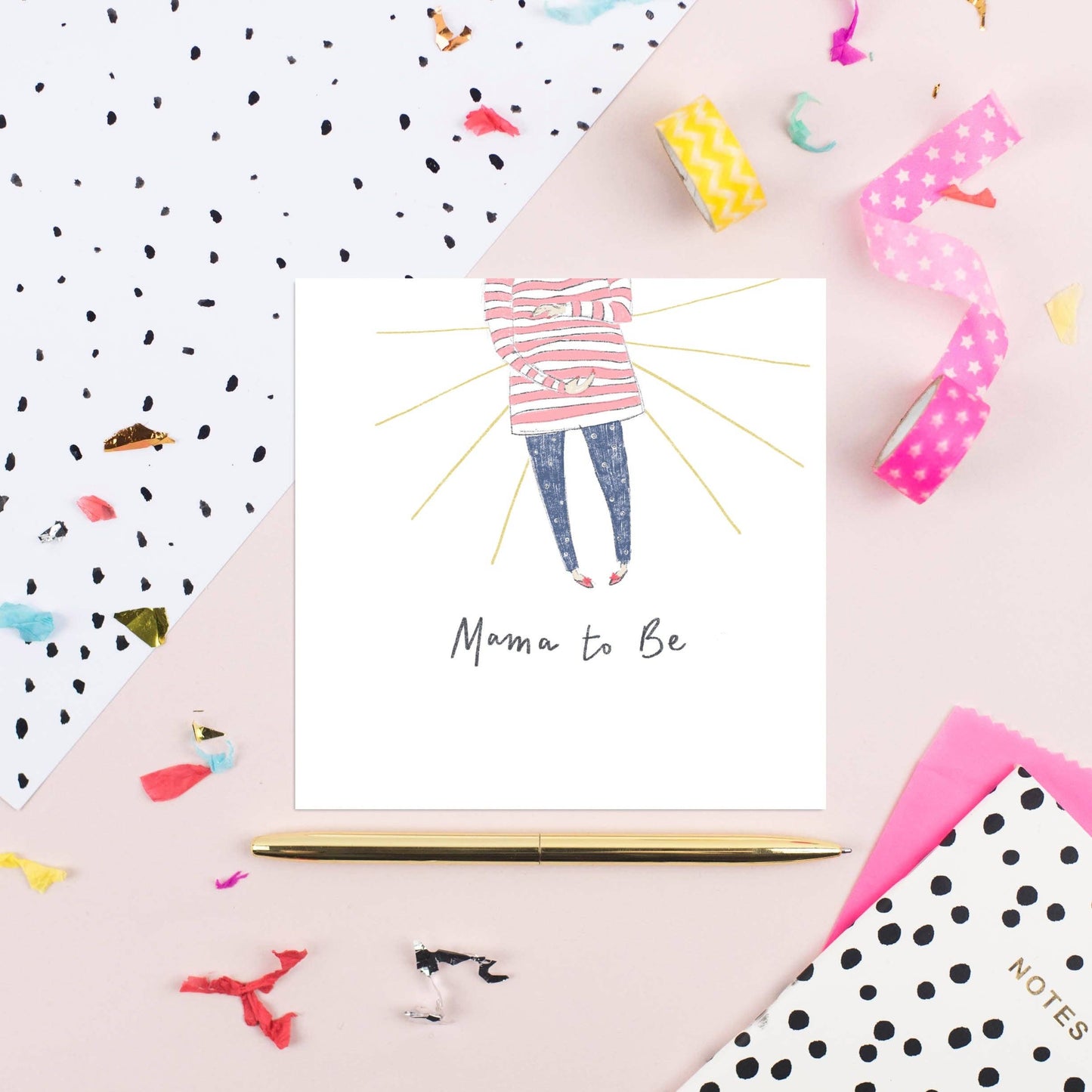 Mama To Be Greeting Card