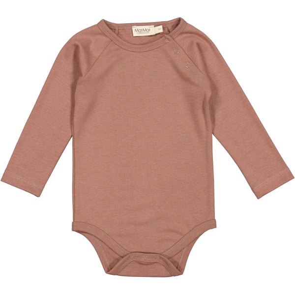 Wool Pointelle 100% Merino Wool by Mar mar copenhagen. Long sleeve vest top with snap buttons on the neck and crotch for easy changing