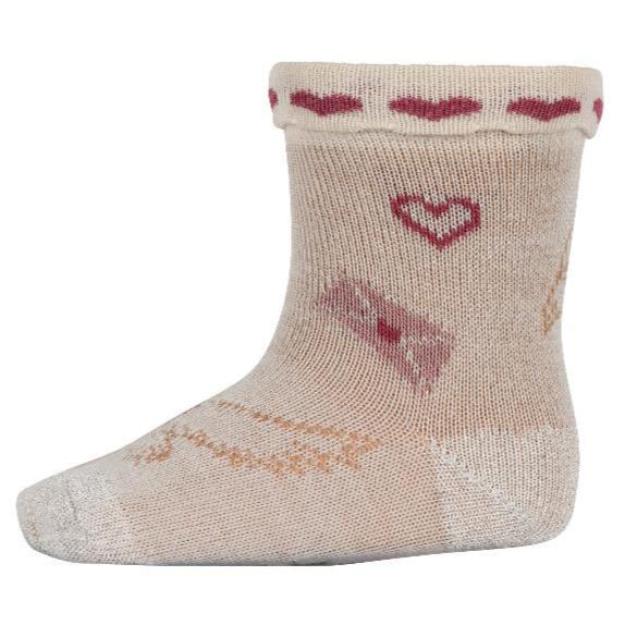Vera cotton sock ecru