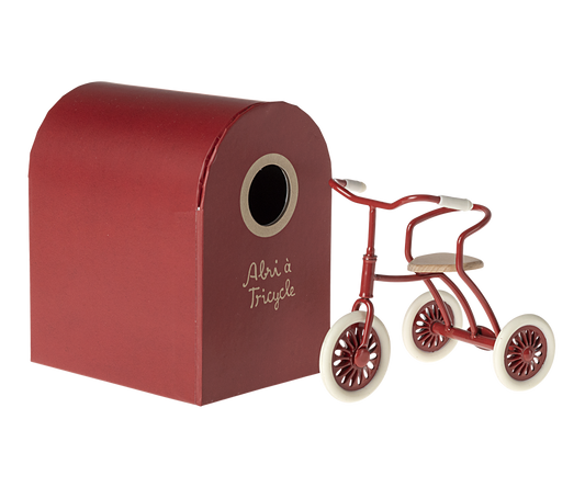 Abri á tricycle-Mouse-Red