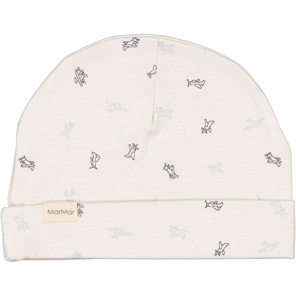 Small hat for the little ones with an edge that can be folded down or up