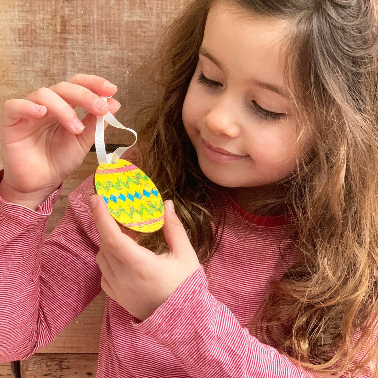 Easter Decoration Gift Tin - DIY Craft Kit for Kids