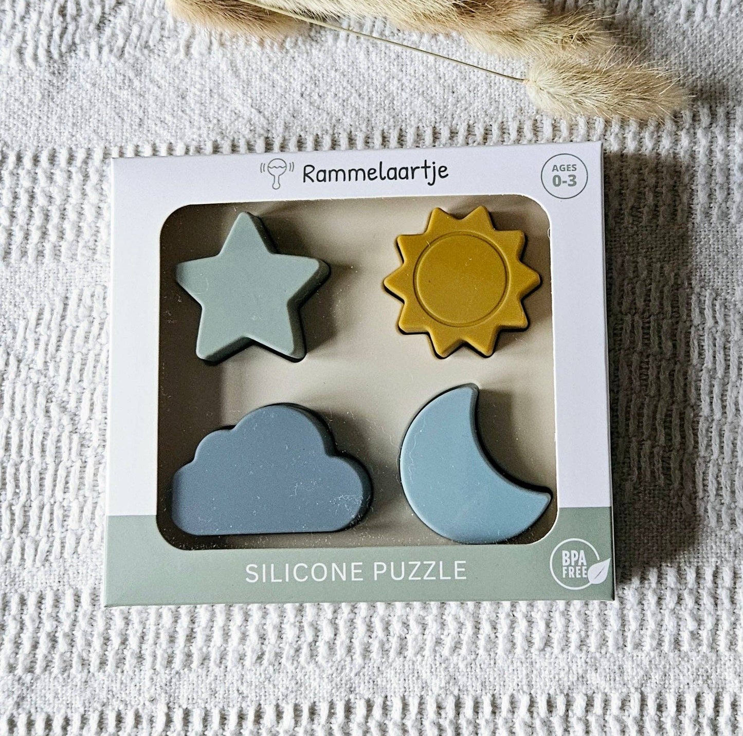 Silicone Puzzle Figures - Sun