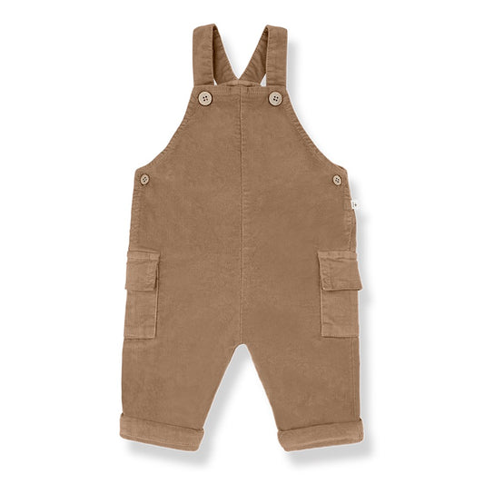 boys tan cord dungarees by 1+ in the family