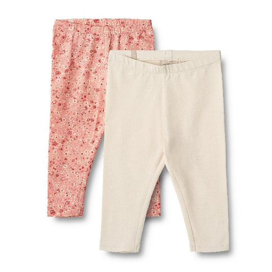 Two pack of organic cotton legging for girls,