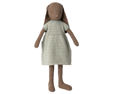 Bunny, Size 4 - Brown - Knitted dress