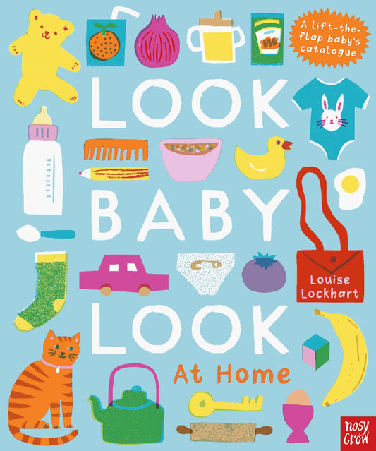 Look Baby Book at home