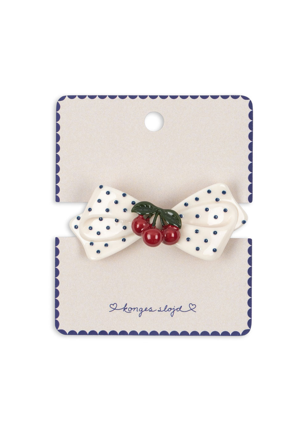 Konges Slojd Cherry Dot Hair Clip