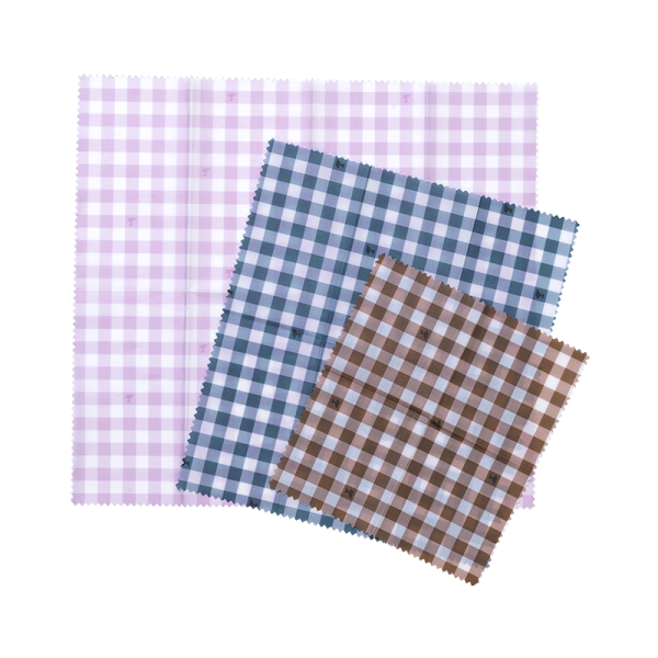 Beeswax Wraps - Lilac mix - 3 pack