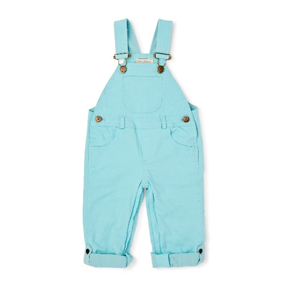 Denim Dungarees - Mint