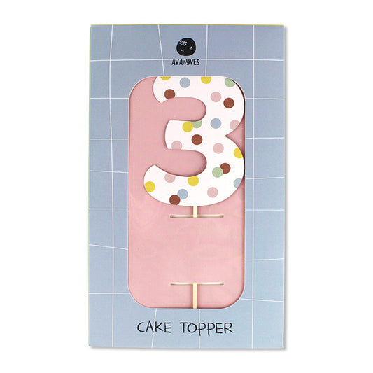 Birthday cake topper, for the birthday party