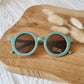 Children's UV400 Round Sunglasses - Sage
