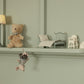 Vintage single bed, Mouse - Mint