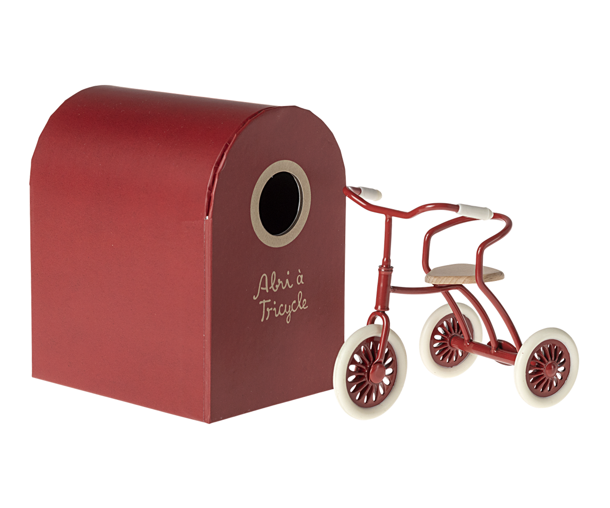 Abri á tricycle-Mouse-Red