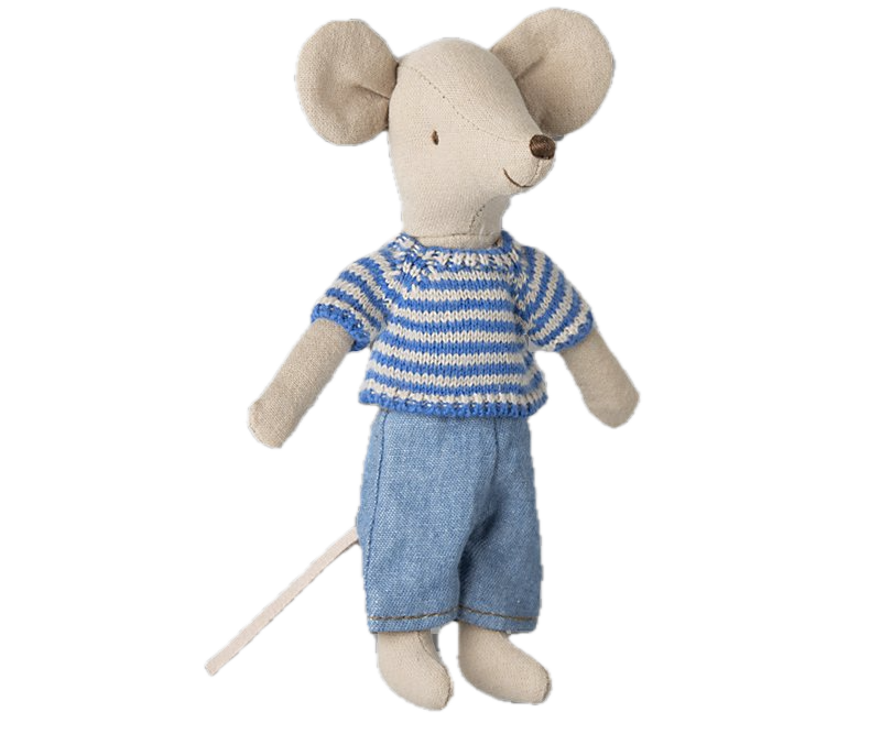 Knitted sweater and pants, Big brother mouse