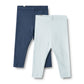 organic cotton leggings two pack,easy to slip on comfortable,by Wheat 