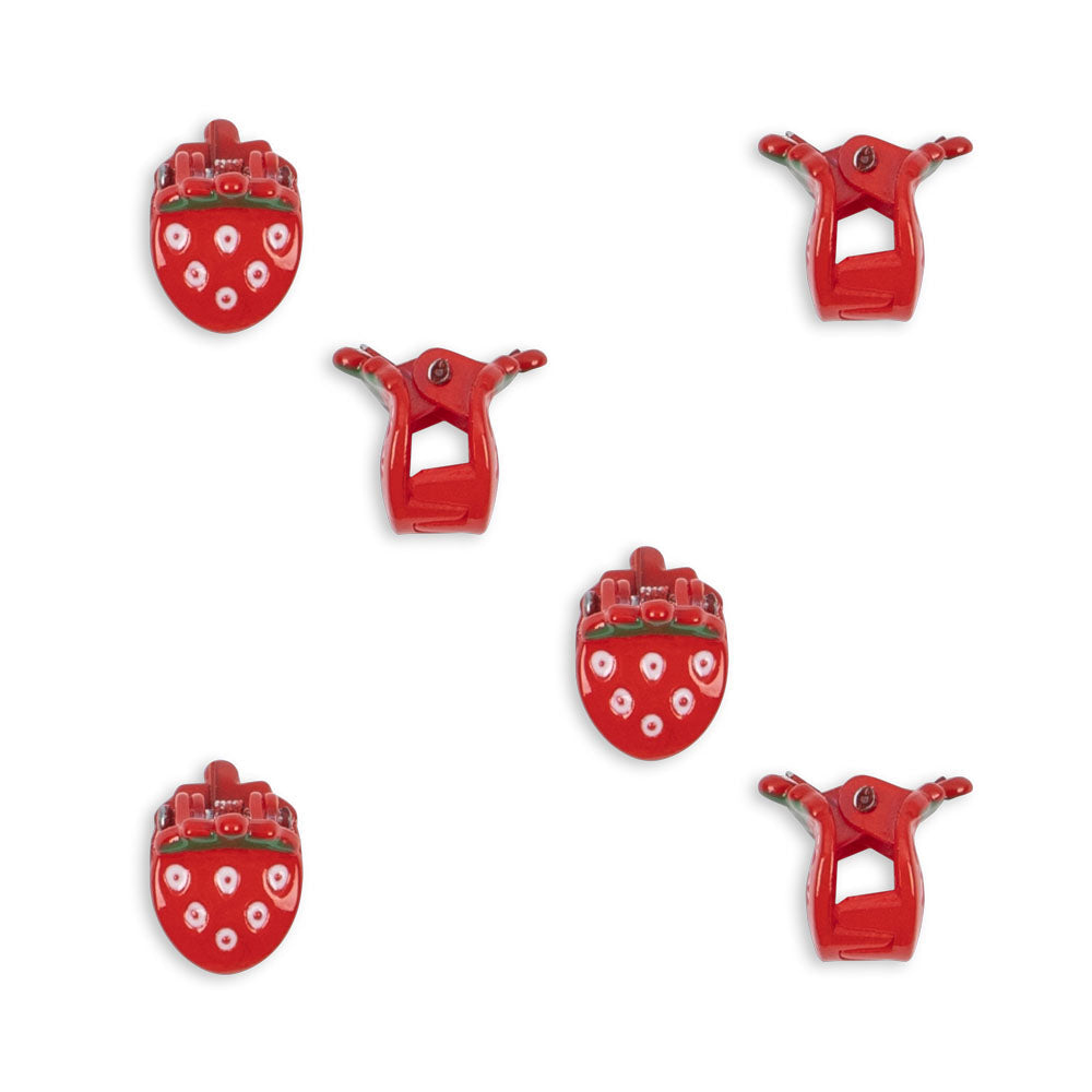 6 pack of mini hair claws