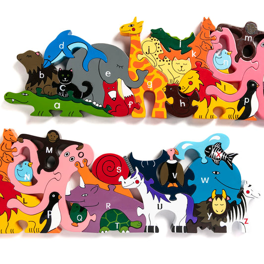 Alphabet Zoo Jigsaw & Playset