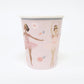 cute Ballerina party paper cups
