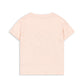 Light pink t-shirt on a white background