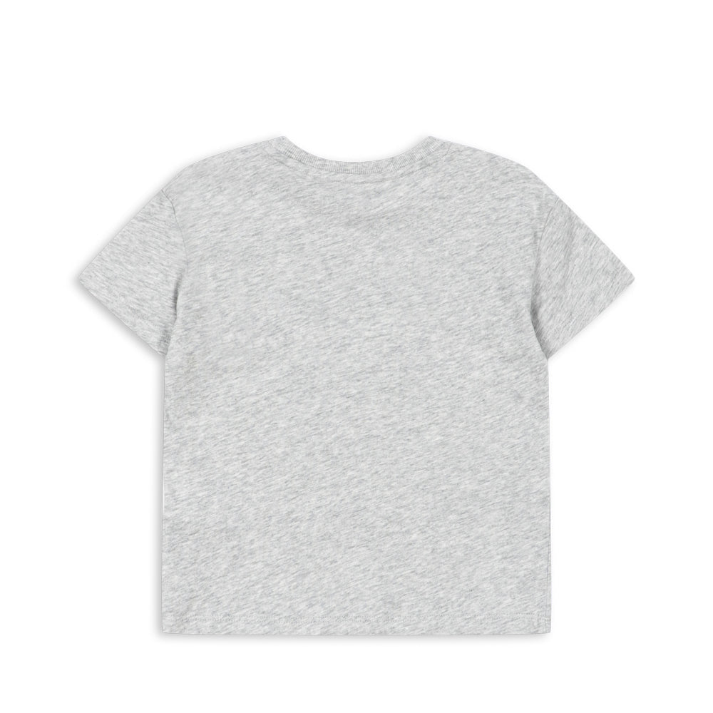 Gray t-shirt on a white background