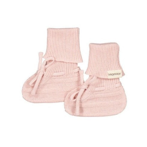 The  cutest knitted baby booties would make a lovely new born gift.Small booties with ribbon to keep your baby's feet warm  Certified according to Standard 100 by OEKO-TEX® (OEKO-TEX® STANDARD 