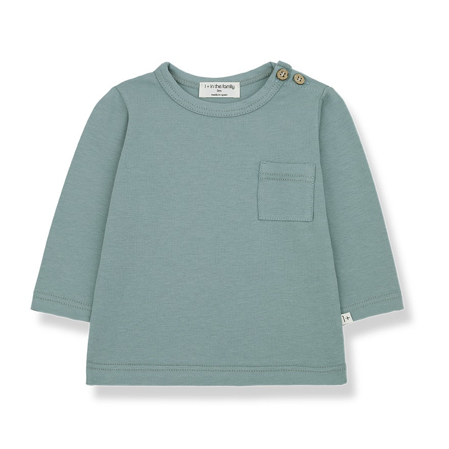 Long sleeve round neck t-shirt for boys or girls perfect for summer or layering for cooler days
