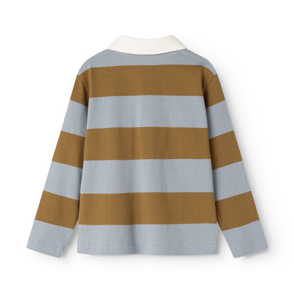 Tad Polo LS, Monsoon Blue Stripe