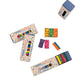 Crayons set multi cloured set of 6 wax crayons