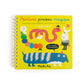 Washable colouring book with marker provided