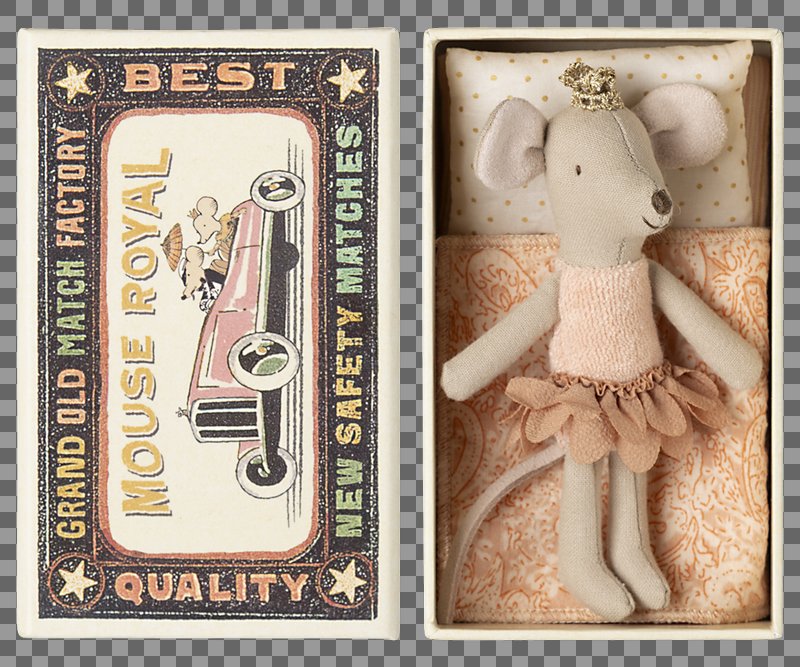 Princess Mouse Little Sister in match box