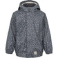 Children's gray jacket with a subtle pattern on a white background