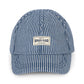 Boys Base ball cap.Kongea Slojd Luccap in navy stripe.