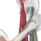 Set of colorful baby spoons on a white background