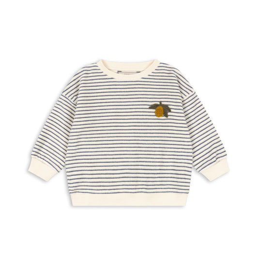 Itty boys sweater in organic cotton