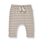 1 + in the family cotton stripped tristan joggers.