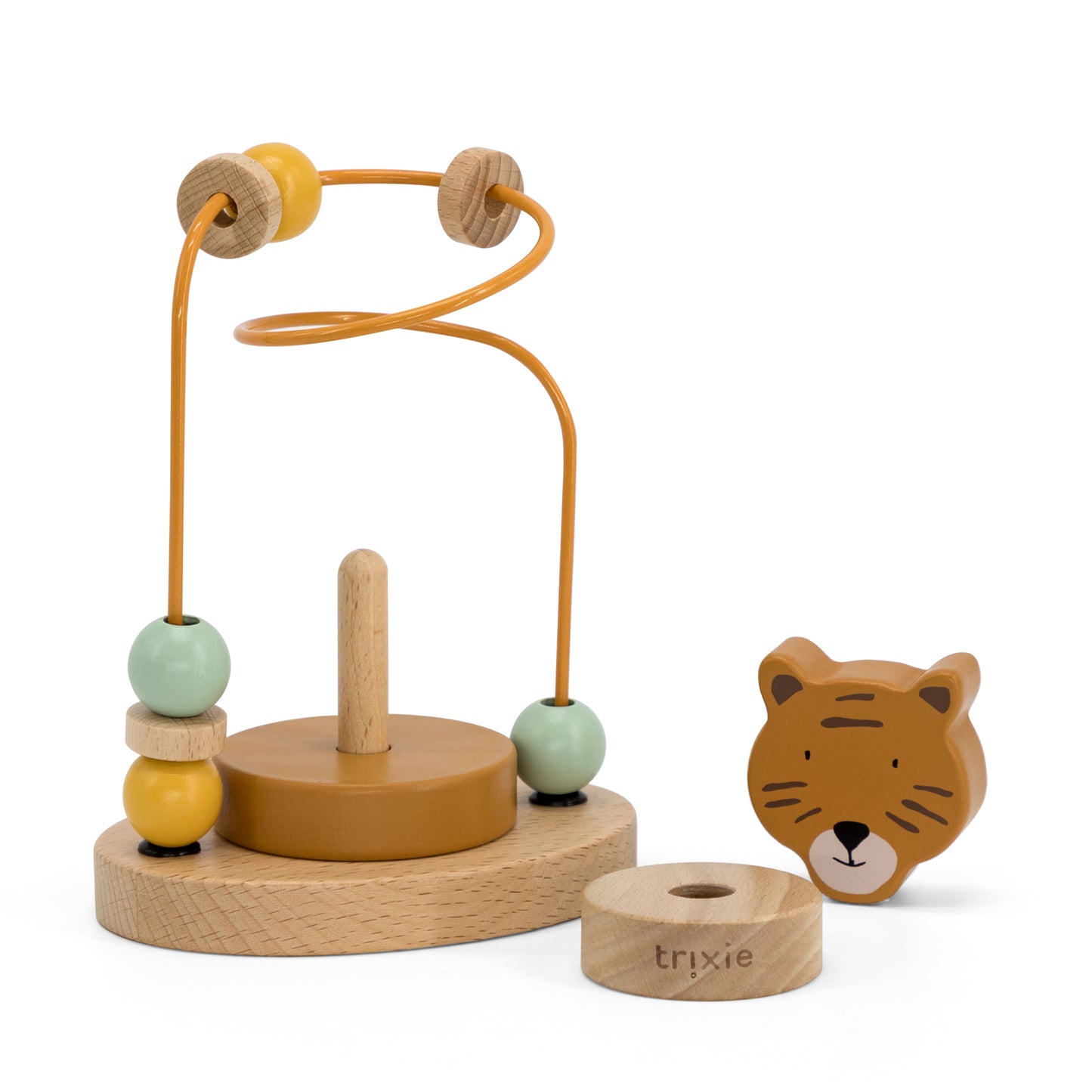 Wooen Beads maze Mr. Lion 