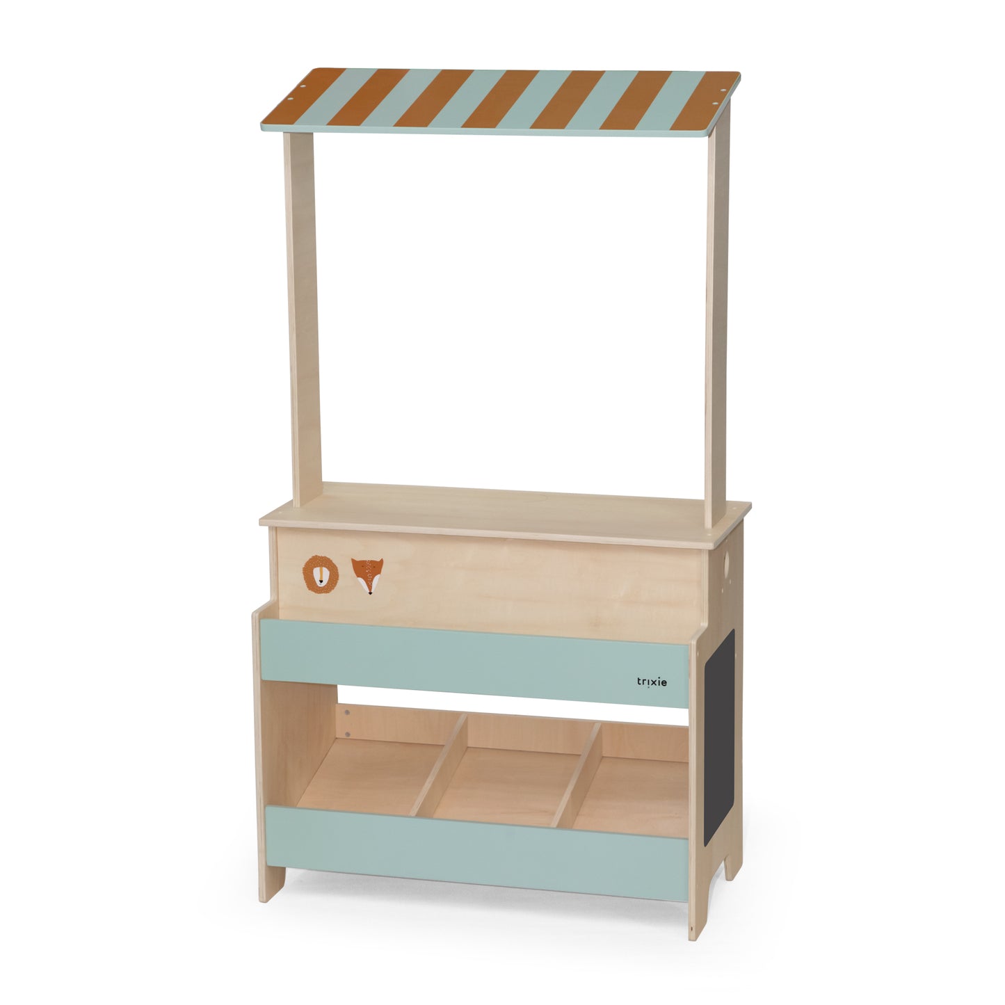 Wooden Market Stand