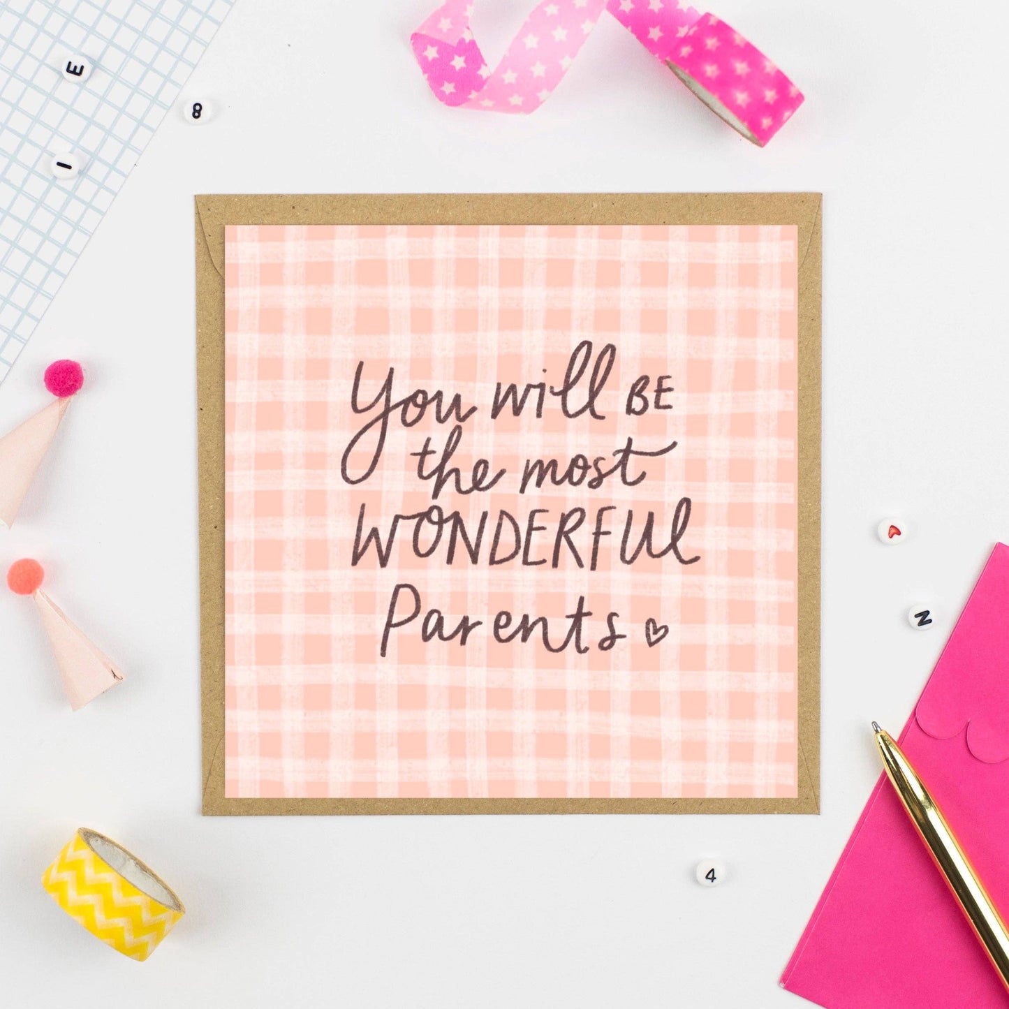 YOU WILL BE WONDERFUL PARENTS Greeting Card