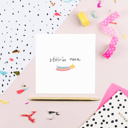 STÓIRÍN NUA Greeting Card