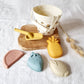 Silicone bucket with moulds - Lemons