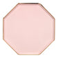 Ballerina pink party plates