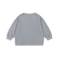 Gray sweatshirt on a white background