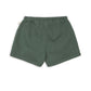 Green shorts on a white background