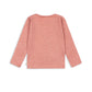 Pink cardigan on a white background