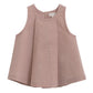 Serendipity Pleat Top-Almond