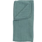 A beautiful sustainable baby blanket, in cream numeral colour, would make an ideal baby gift, by Serendipity Organics