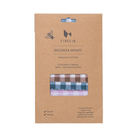 Beeswax Wraps - Lilac mix - 3 pack