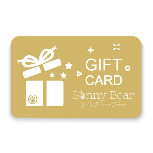 Sonny Bear Gift Card